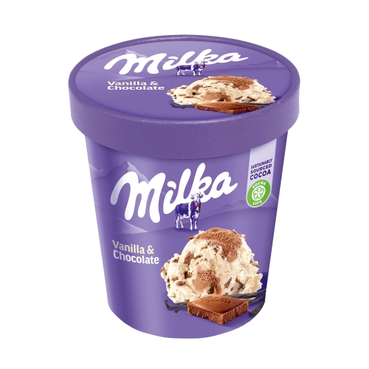 helado vaso vainilla chocolate, 425ml