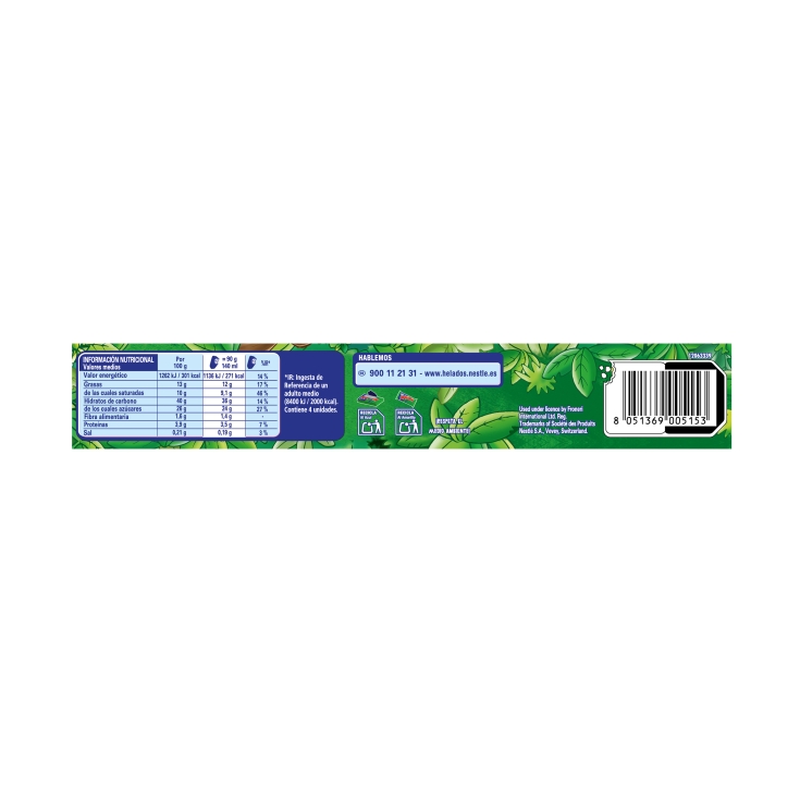 helado sándwich jungly edición limitada, pk-4