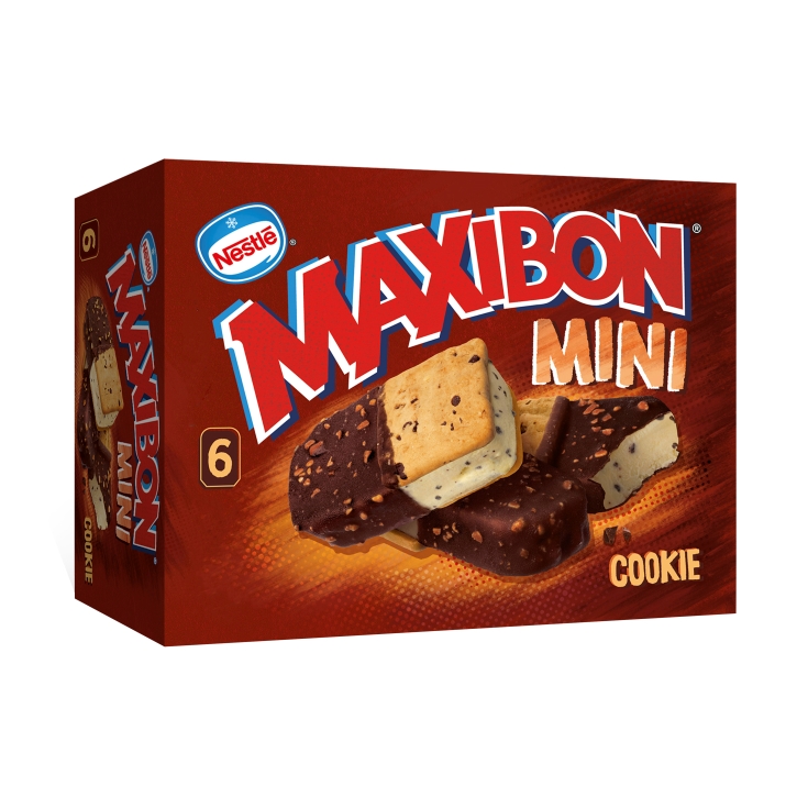 helado sandwich mini cookie, pk-6