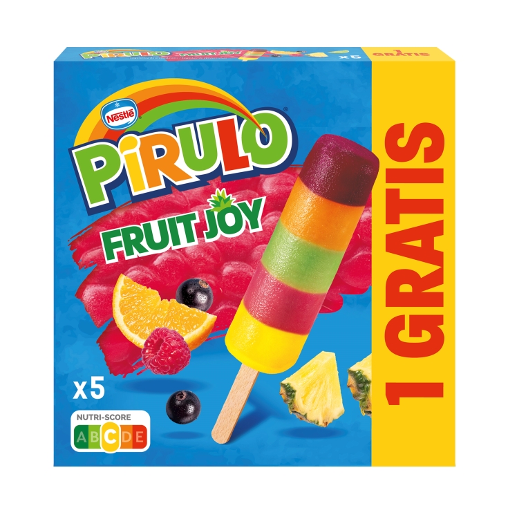 helado pirulo fruit joy 4+1, pk-5