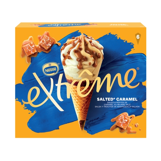 helado salted caramel, pk-6