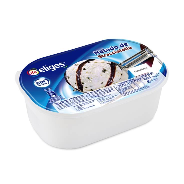 helado straciatella tarrina, 900ml