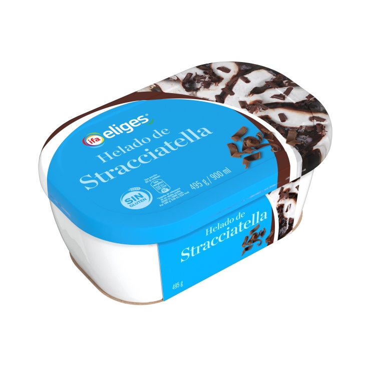 helado straciatella tarrina, 900ml