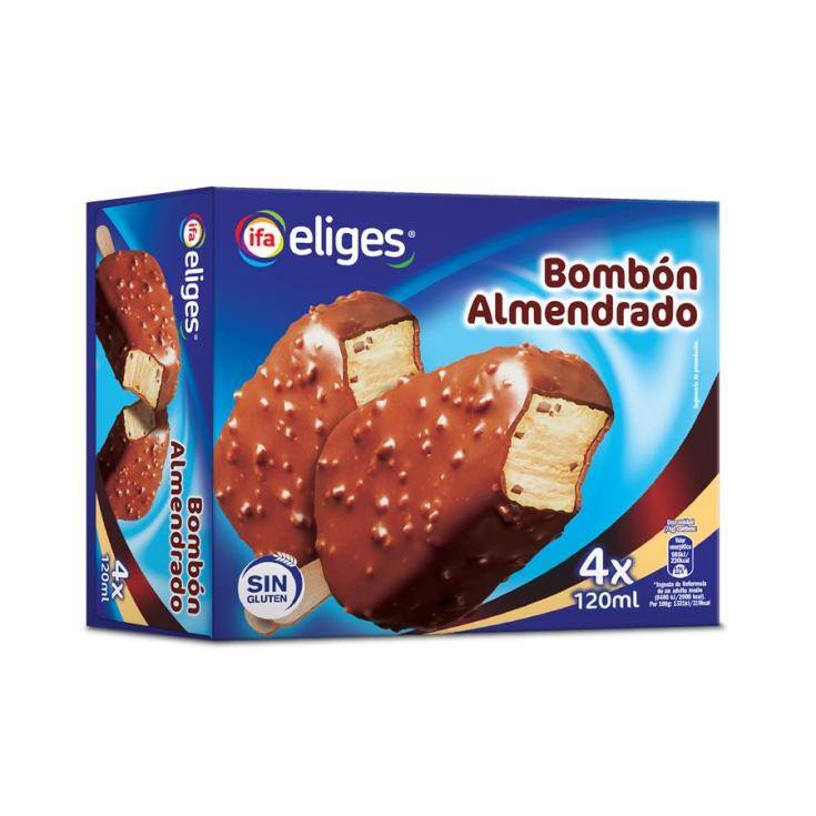 helado bombón almendrado, pk-4