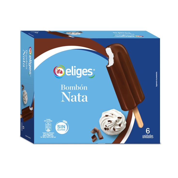 helado bombón nata, pk-6