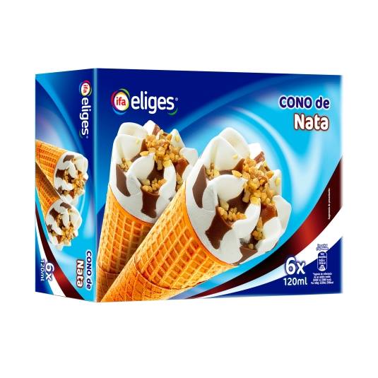helado cono nata, pk-6