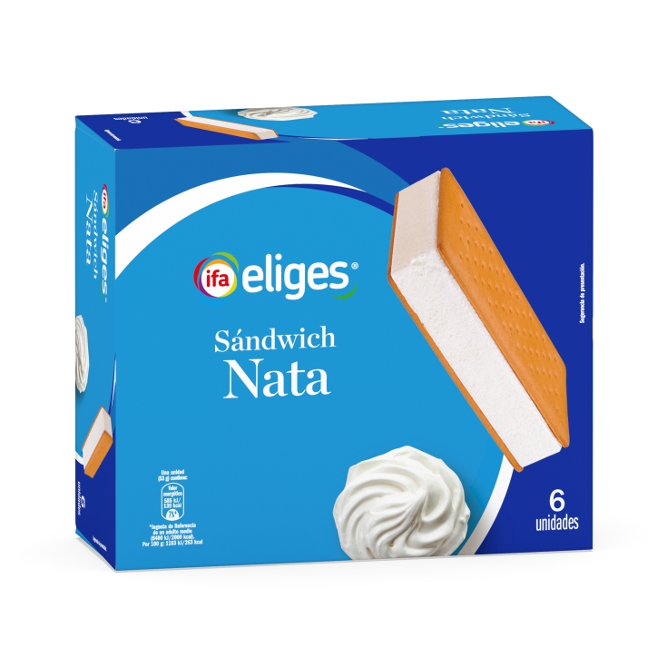 helado sandwich nata, pk-6