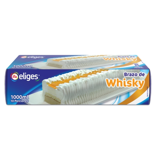 tarta brazo al whisky, 1l