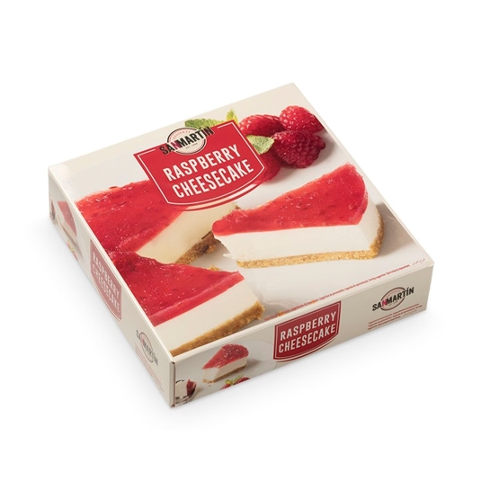 tarta raspberry cheesecake, 390g