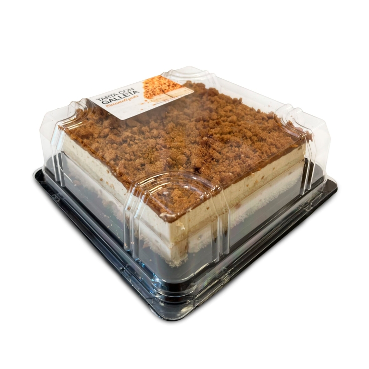 tarta con galleta caramelizada, 415g