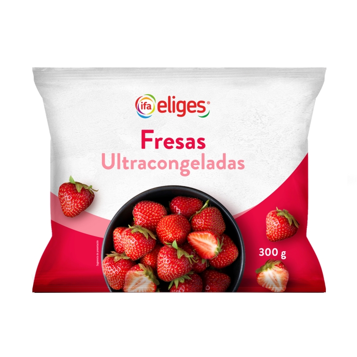 fresas congeladas bolsa, 300g