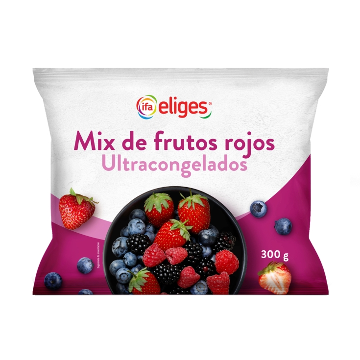 mix frutos rojos congelados bolsa, 300g