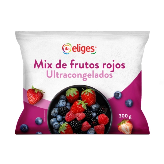 mix frutos rojos congelados bolsa, 300g