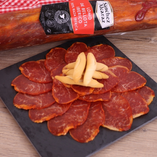 lomo de bellota ibérico 50%raza ibérica, kg
