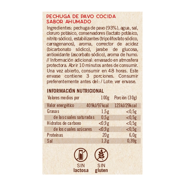 pechuga pavo delizias, kg