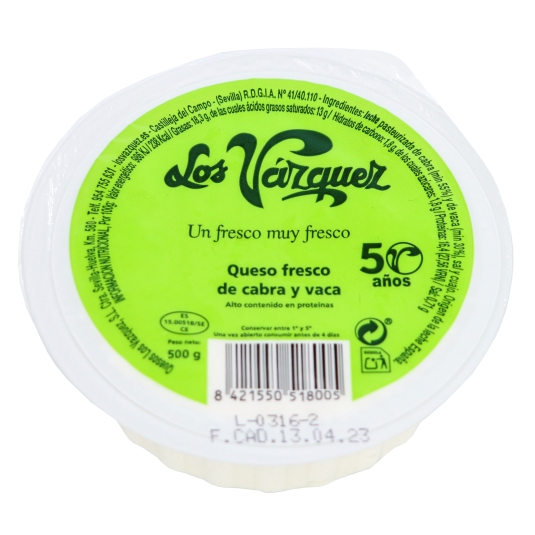 queso fresco, 500g