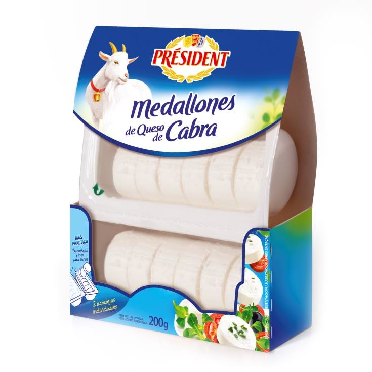 medallones queso cabra , 200g