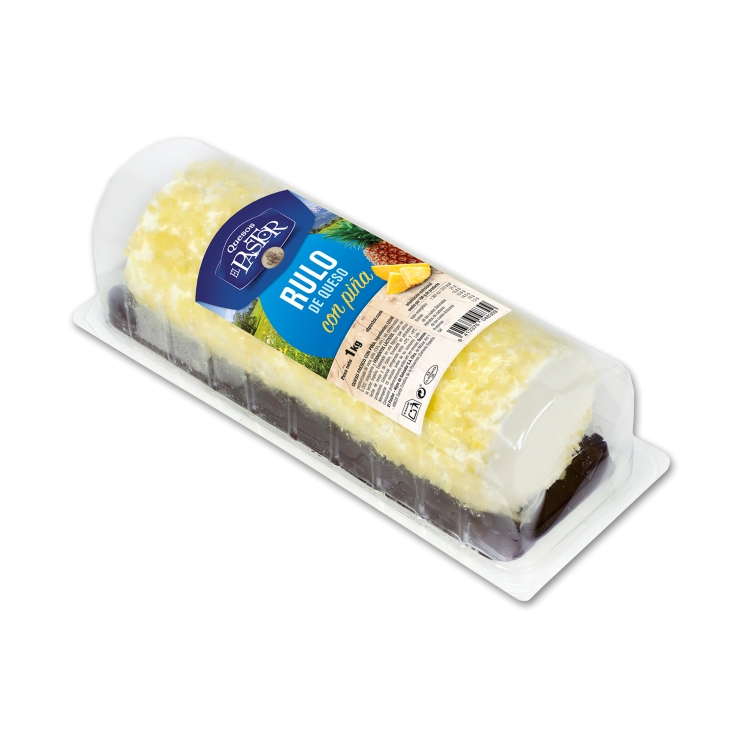 queso rulo vaca con piña, kg