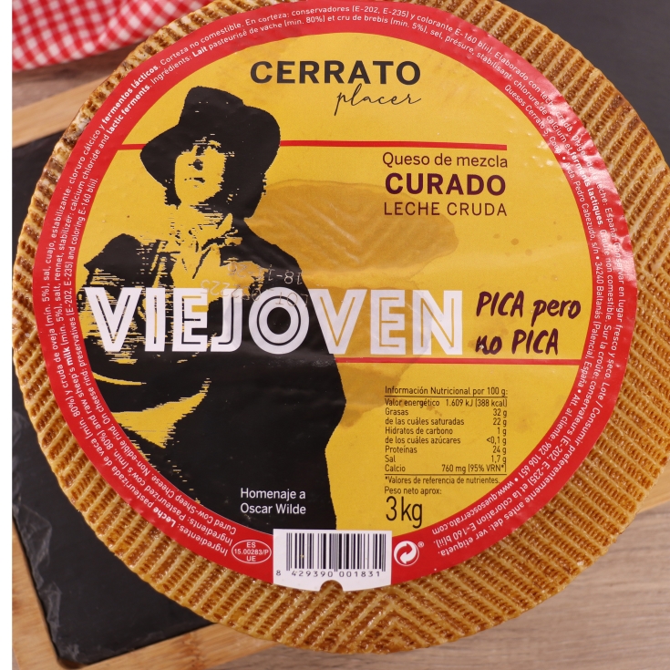 queso curado viejoven, kg