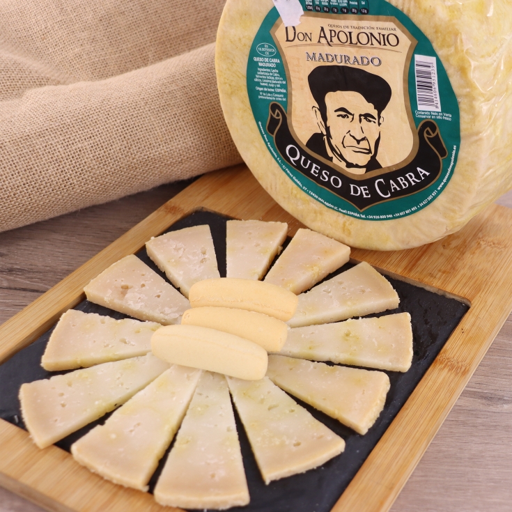 queso cabra c/aceite, kg