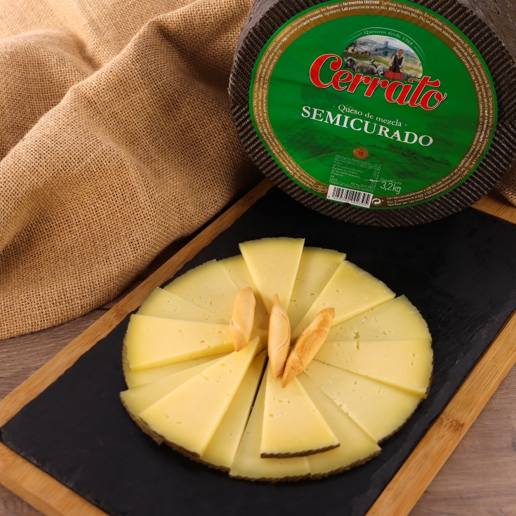 queso semicurado, kg