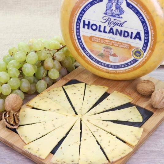 queso gouda con comino, kg