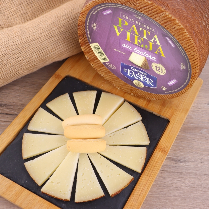 queso ibérico mezcla añejo sin lactosa, 01kg