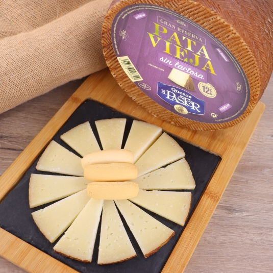 queso ibérico mezcla añejo sin lactosa, 01kg