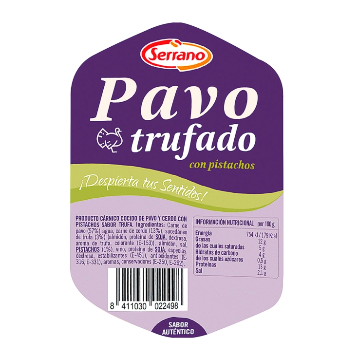 pavo trufado, kg