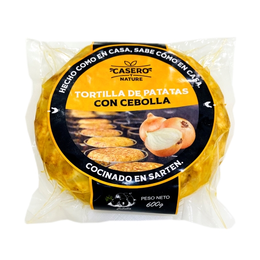 tortilla patata c/cebolla, 600g