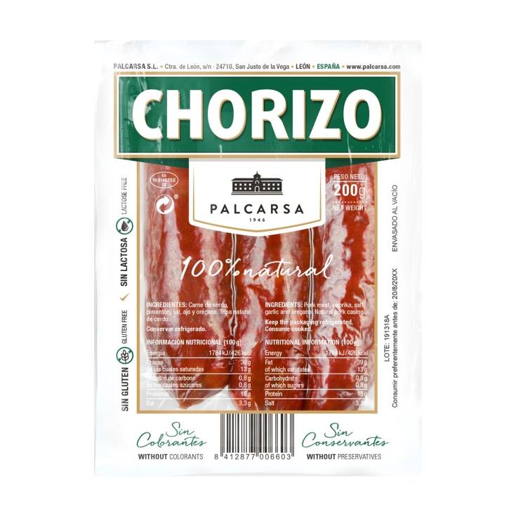 chorizo barbacoa, 200g