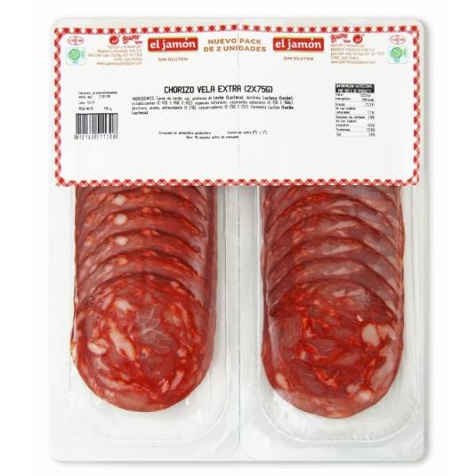 chorizo vela, 150g