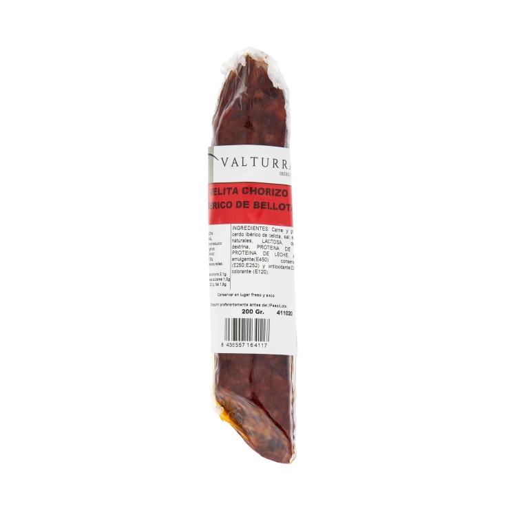 chorizo velita ibérico de bellota, 200g