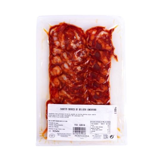 chorizo ibérico de bellota, 80g