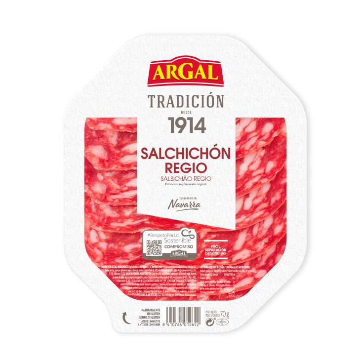 salchichón regio, 70g