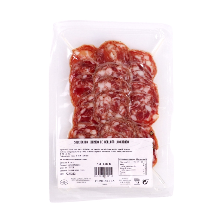 salchichón ibérico de bellota, 80g
