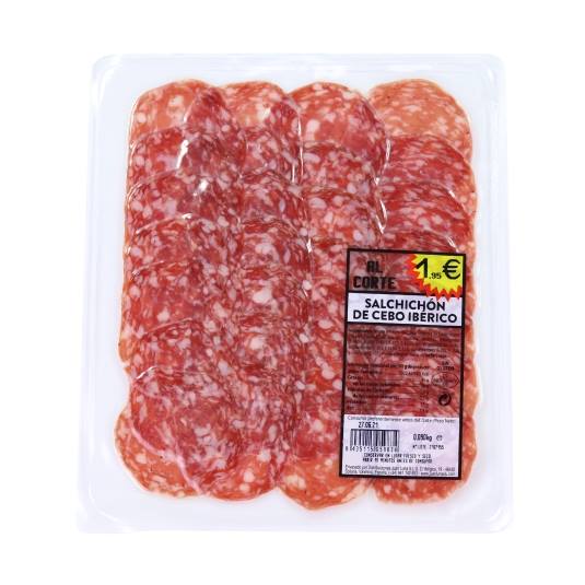 salchichón de cebo ibérico al corte, 90g