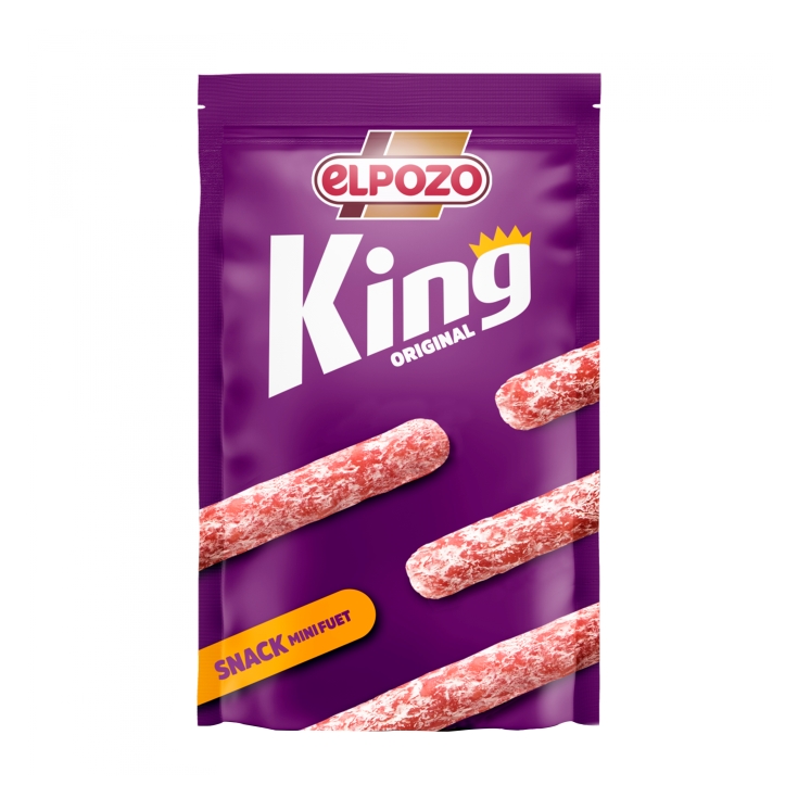 snack mini fuet king original, 50g El Jamón
