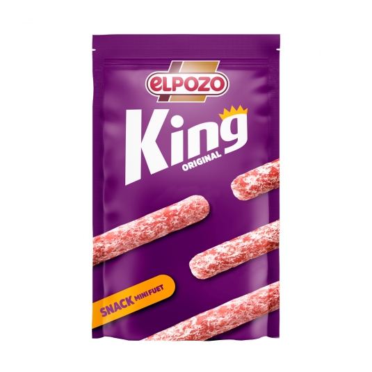snack mini fuet king original, 50g
