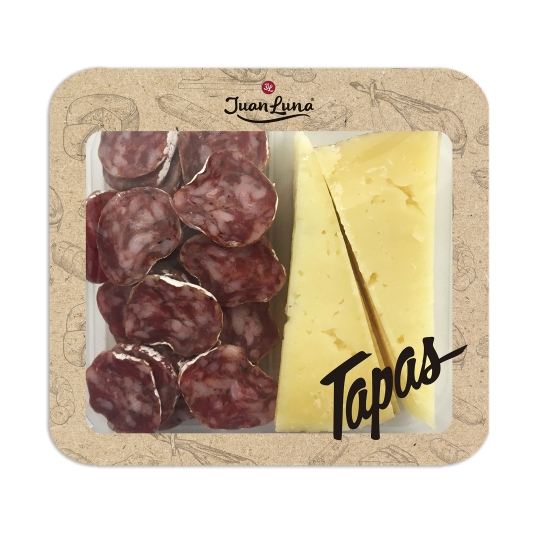 tapas fuet y queso, 120g