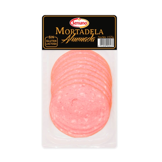 mortadela ahumada, 90g