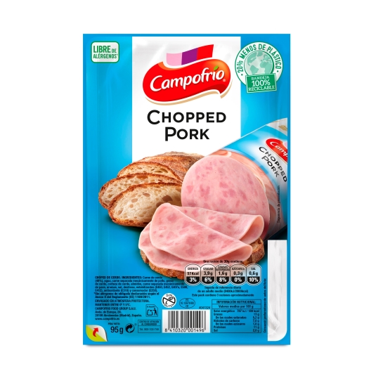 chopped pork, 105g