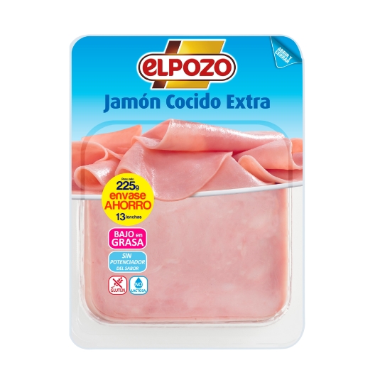 jamón cocido extra, 225g