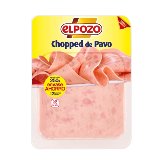 chopped pavo, 250g