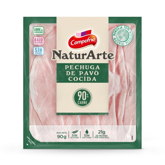 pechuga pavo naturarte, 90g