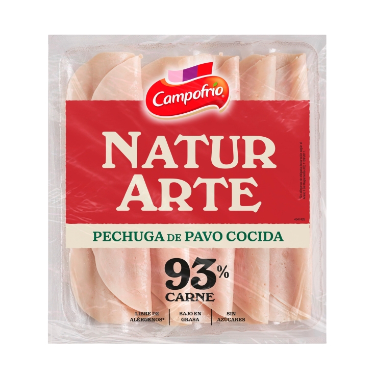 pechuga pavo naturarte, 105g