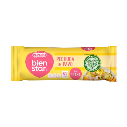 pechuga pavo sin grasa bienstar, 340g