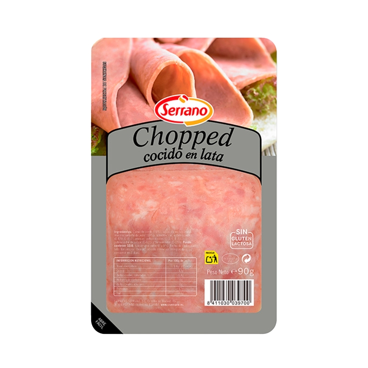 chopped lata, 90g