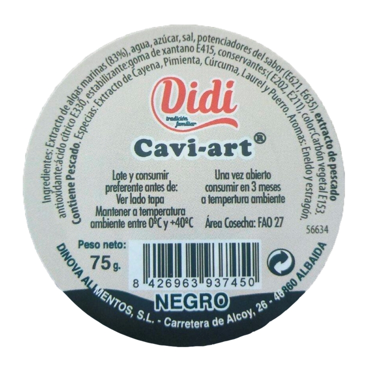 sucedaneo caviar, 75g