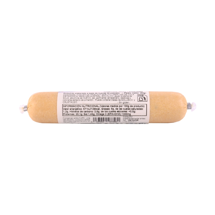 huevas cocidas, 90g